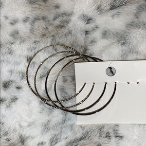 Forever 21 Oversized hoops